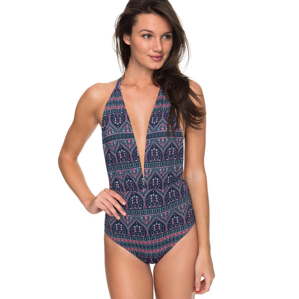 Bañador Roxy Sun, Surf and Roxy China Blue New Maiden Swim
