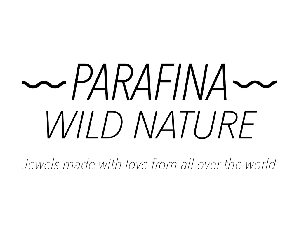 Conjunto Plata Parafina Wild Nature Collar + Anillo WAVE