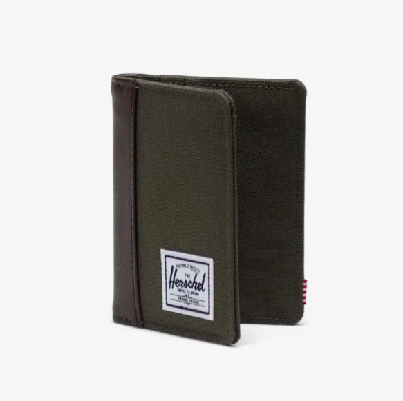 Tarjetero Herschel Gordon Ivory Green/Chocory Coffee