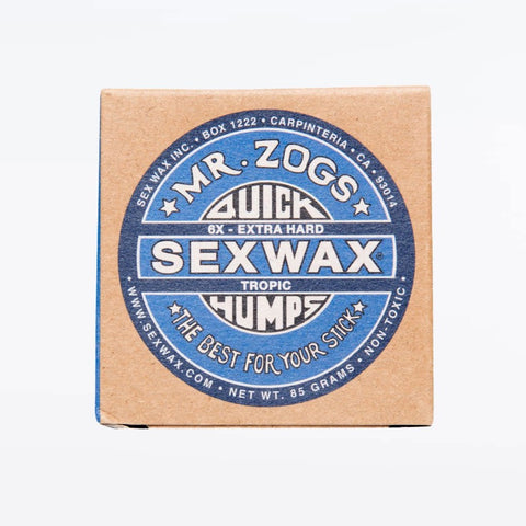 Cera surf Sex Wax Quik Humps Green Mid Warm