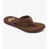 SANDALIAS MARRONES CON TIRA DE TELA ROXY