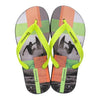 Chanclas Ipanema Classic X Kids Black Green Orange