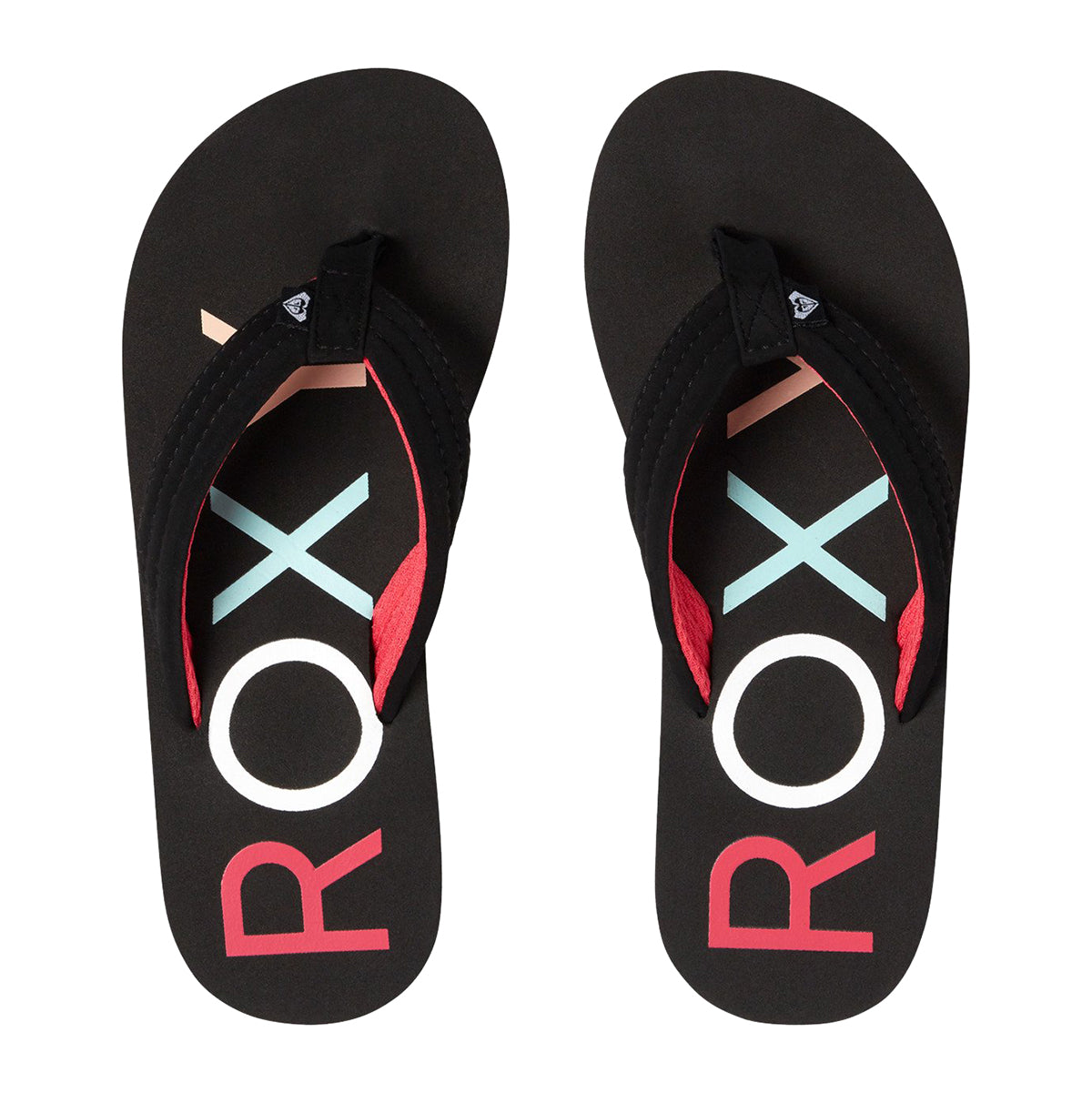 Chanclas para niña Roxy Vista Black
