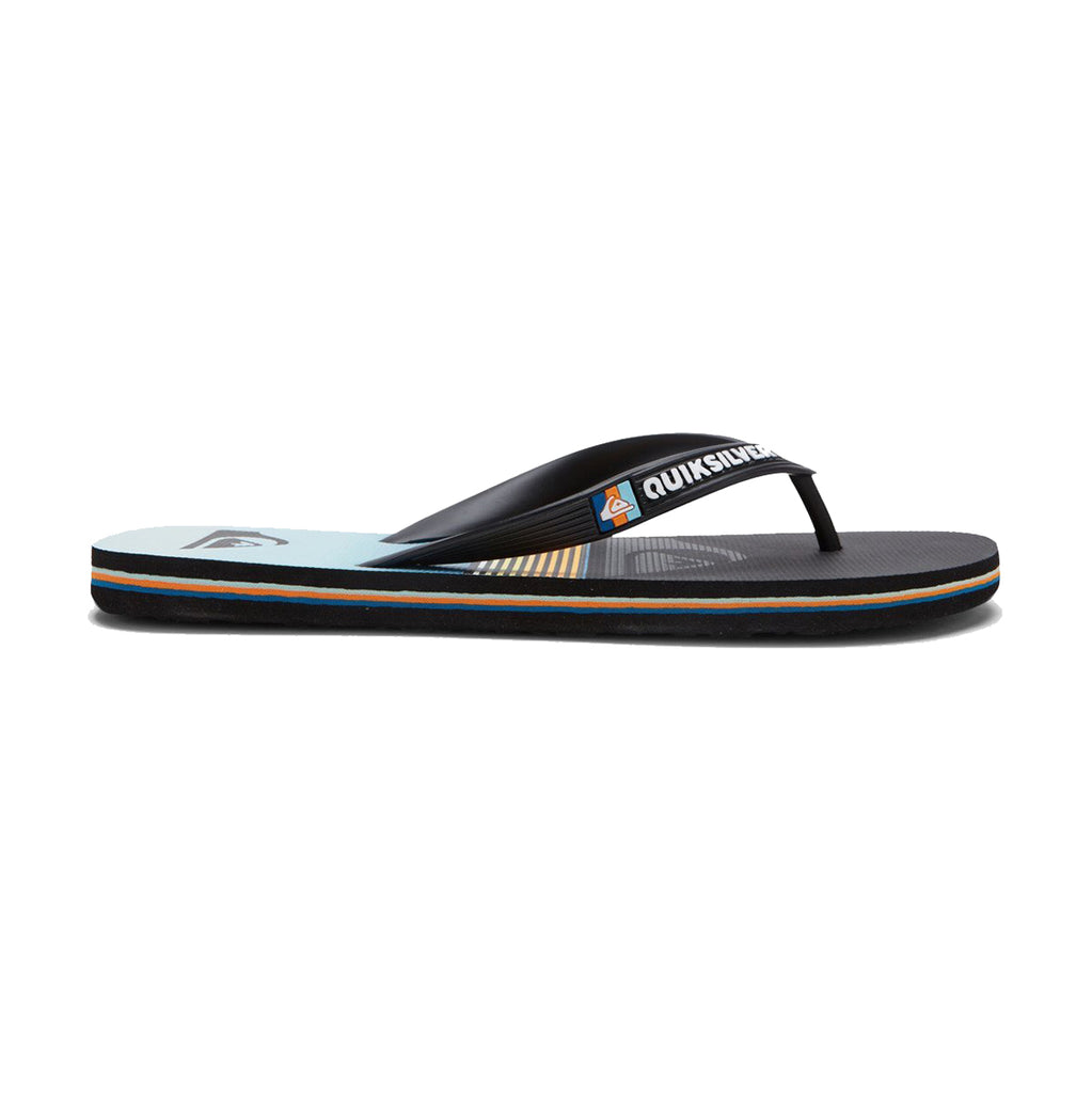 Chanclas de goma Quiksilver Molokai Panel Black2
