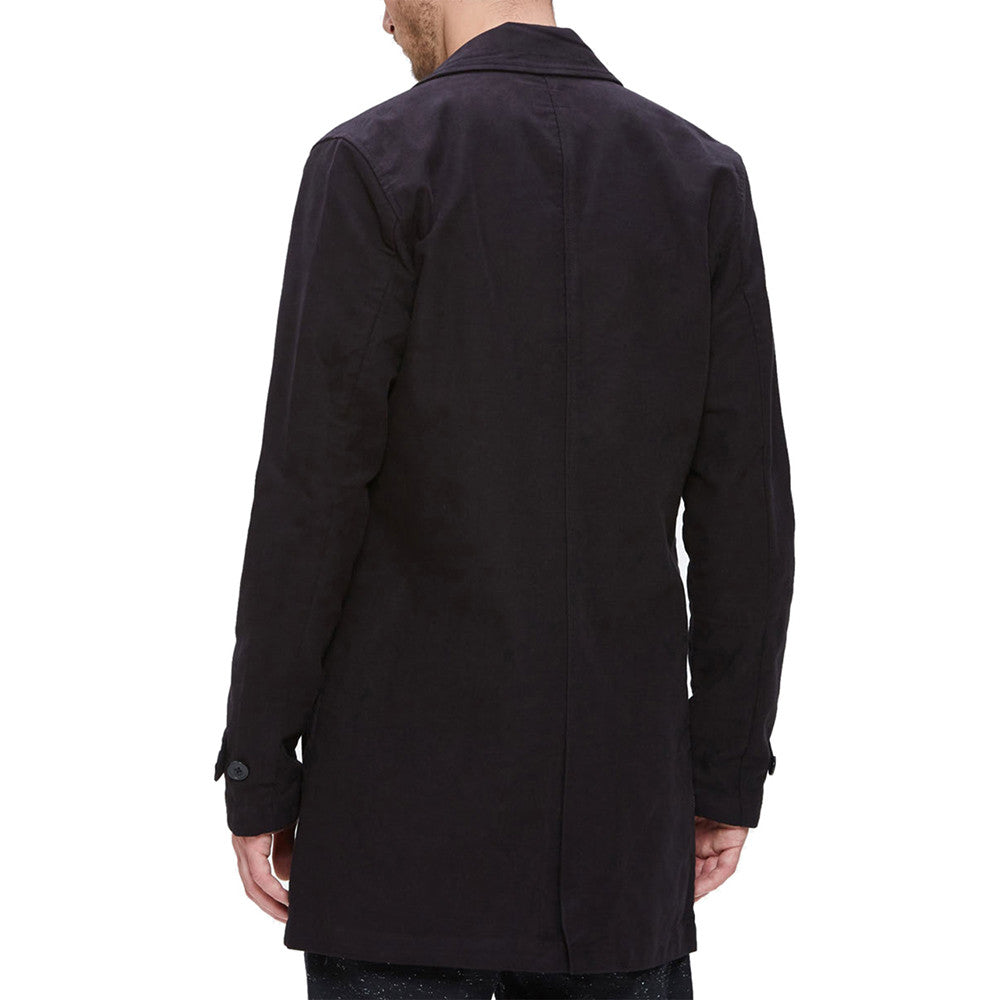 Vista trasera de la Chaqueta Obey Eighty Nine Limo Coat Black
