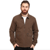 CHAQUETA RVCA PERFECTA PARA ENTRETIEMPO  Rvca Gilmore Jacket Dark Chocolate, con forro interio con cuadros escoceses rojo y negro
