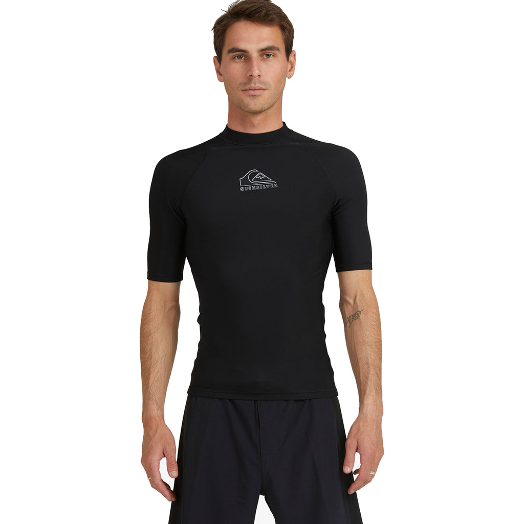 Licra Quiksilver Heater Ss Black