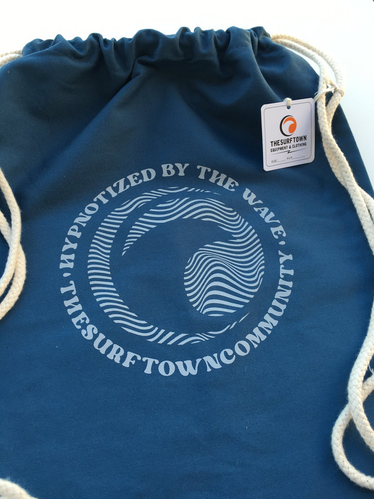 Mochila de cuerdas The Surf Town Hypnotized Blue Sea