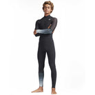 Neopreno niño BILLABONG Furnace Pro Series 3/2 Junior negro con cierre frontal Chest Zip para surf