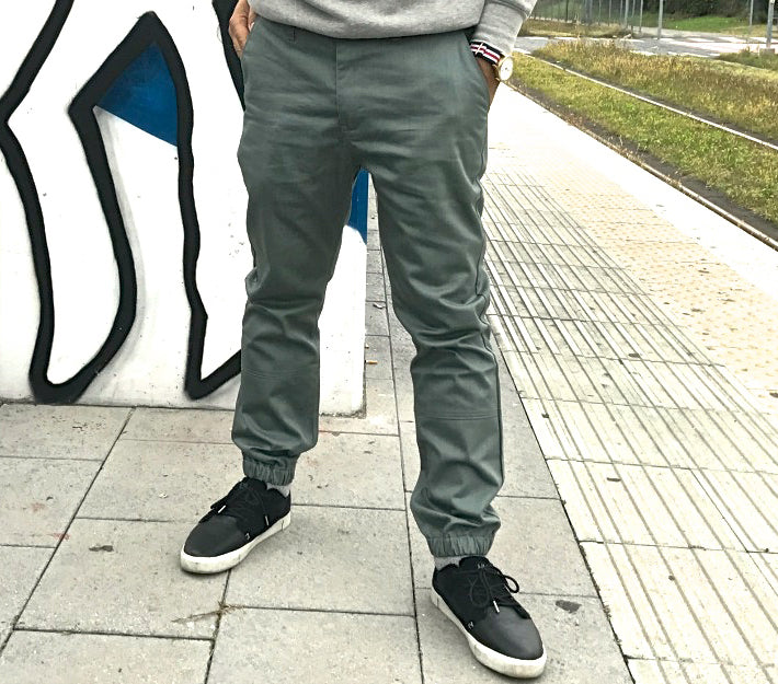 Pantalones Vaqueros Jogger Altamont Peyote Safari Green