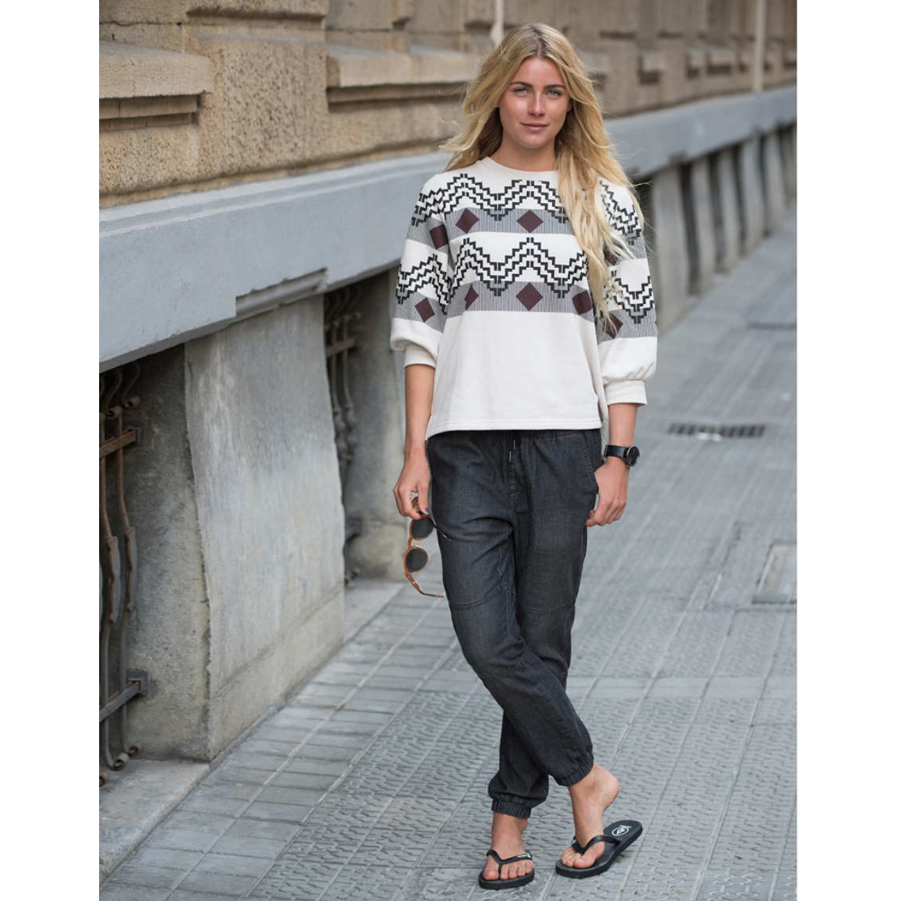 Pantalones Volcom Painterly Jogger Black