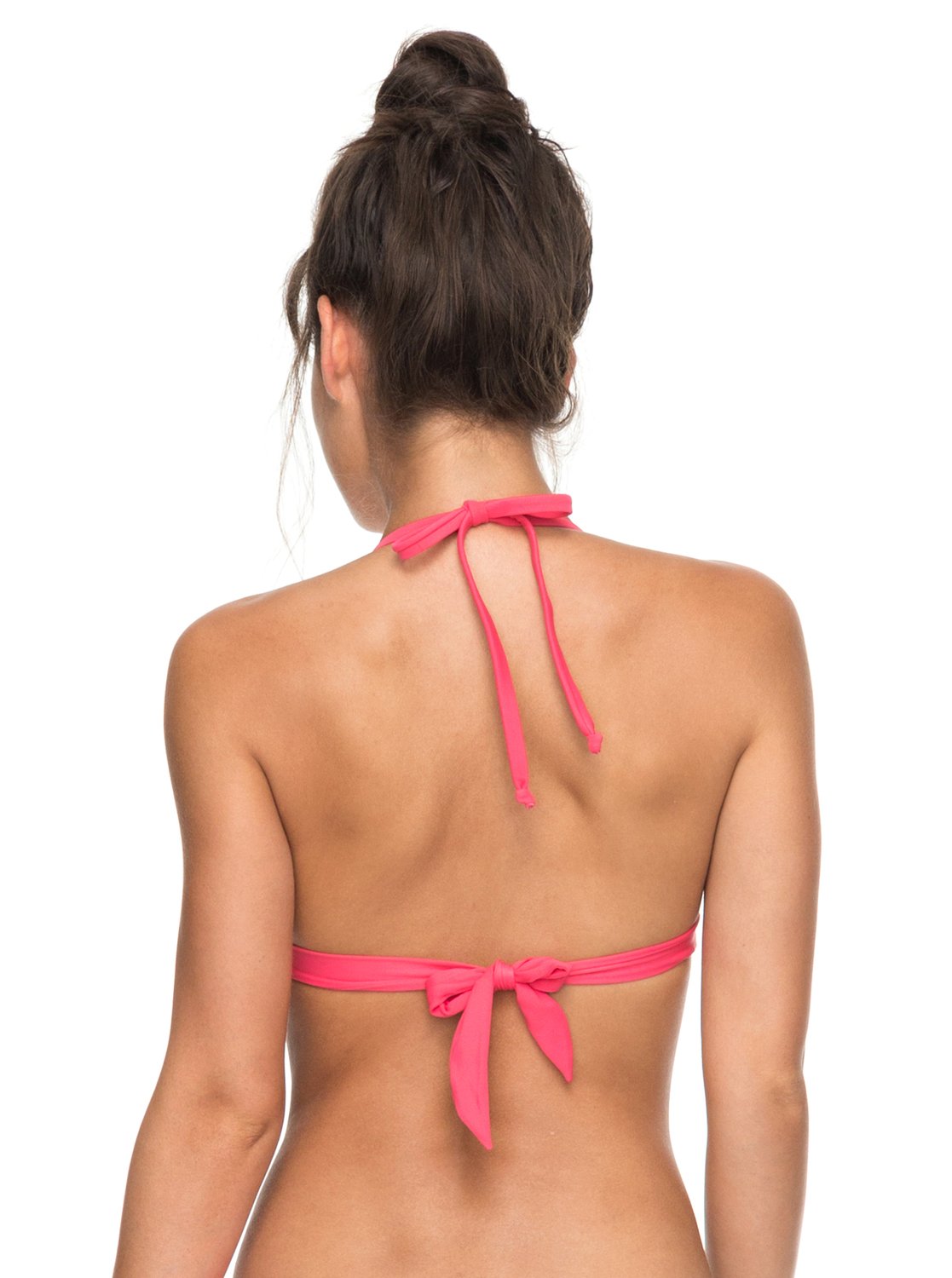 Parte de arriba Top Bikini Roxy Essentials Rouge Red