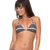 Parte de arriba Top Bikini Roxy Pop Swim Tropical Peach Rain Daze Strip