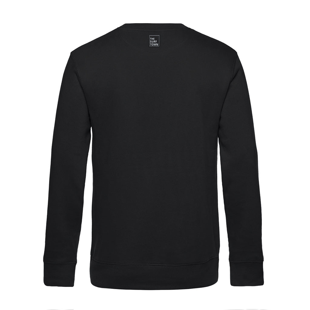 Sudadera The Surf Town Hypnotized Crew Black Sea Wm