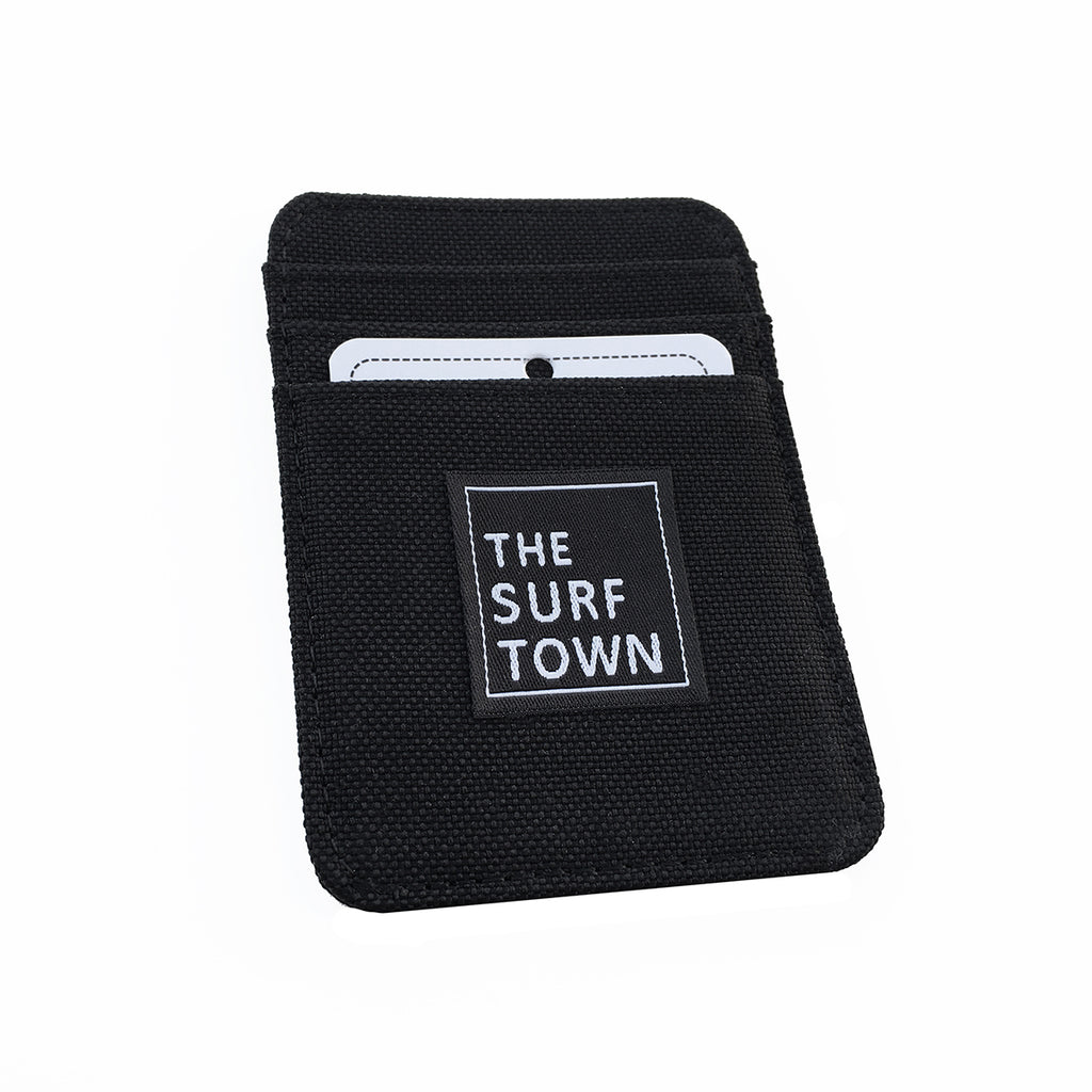 Tarjetero The Surf Town Card Go Label Black