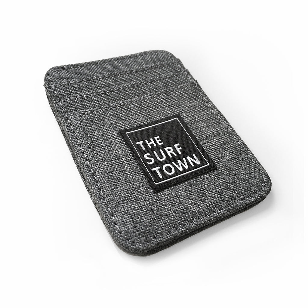 Tarjetero The Surf Town Card Go Label Heather Grey