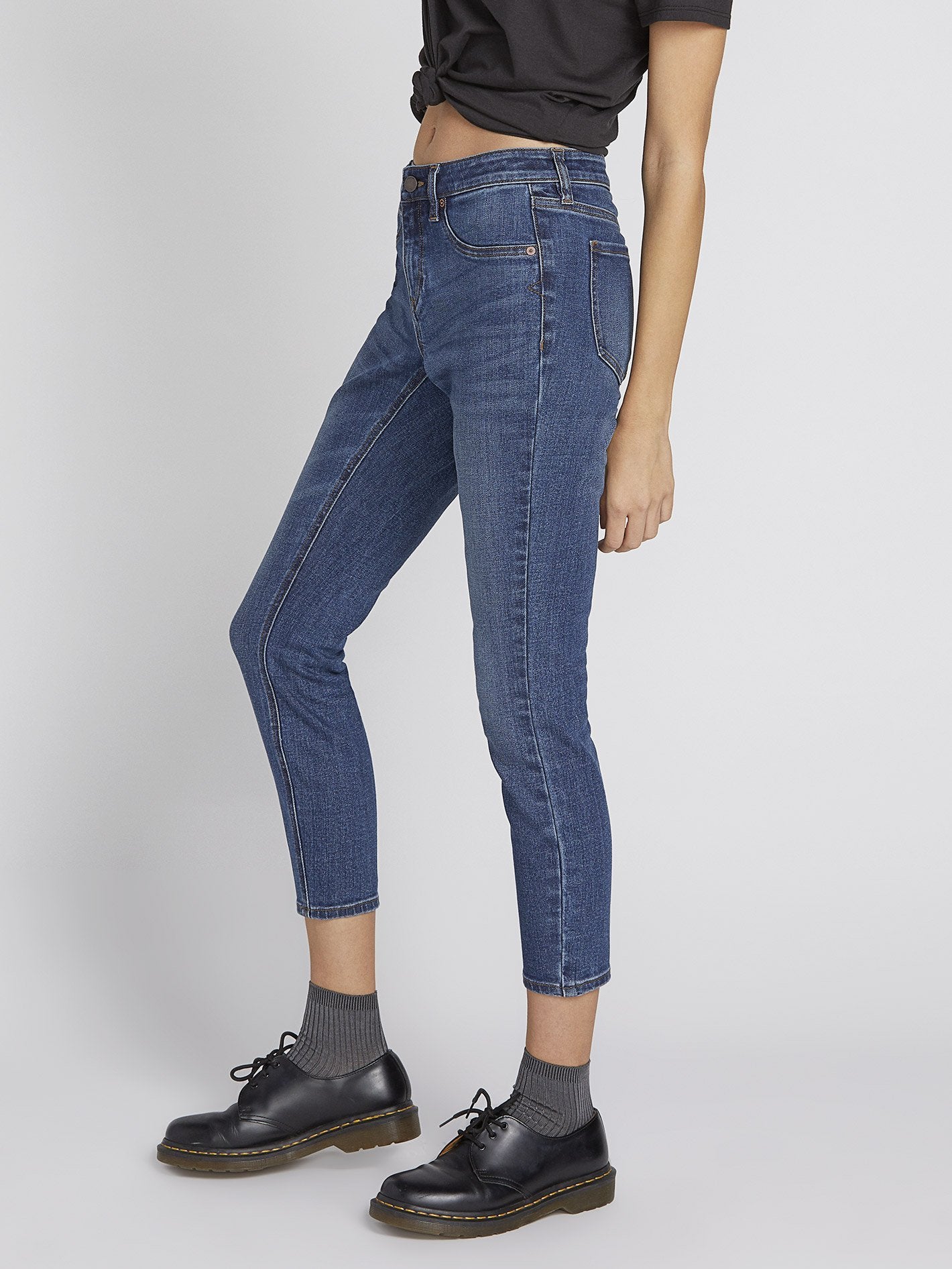 Vaqueros Volcom Slim Leggings Liberator Indigo Ridge Wash