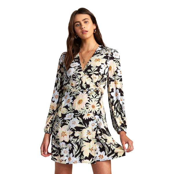 Vestido Billabong Lotta Love Black Multi