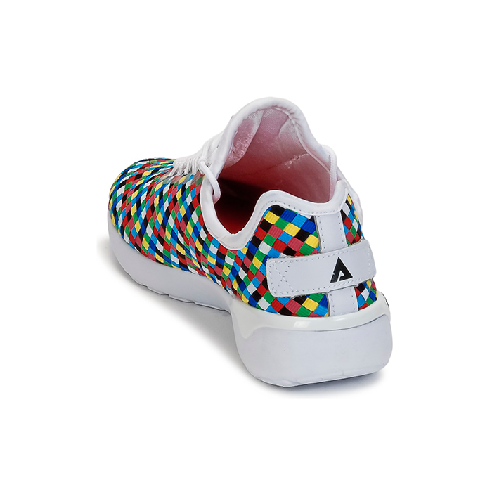 vista trasera de las Zapatillas Asfvlt Speed Socks White