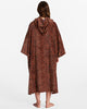 Poncho Billabong Hoody Towel Spotted Leopard