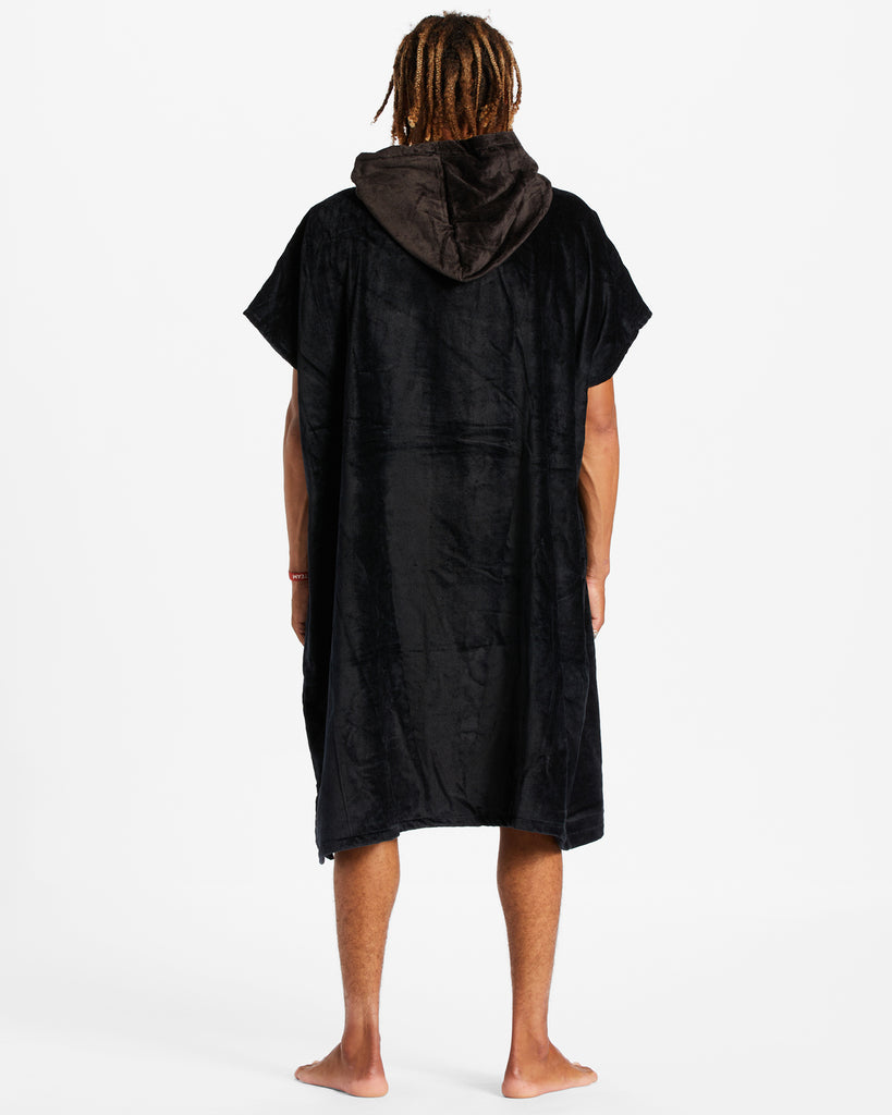 Poncho Billabong Hoody Towel Black