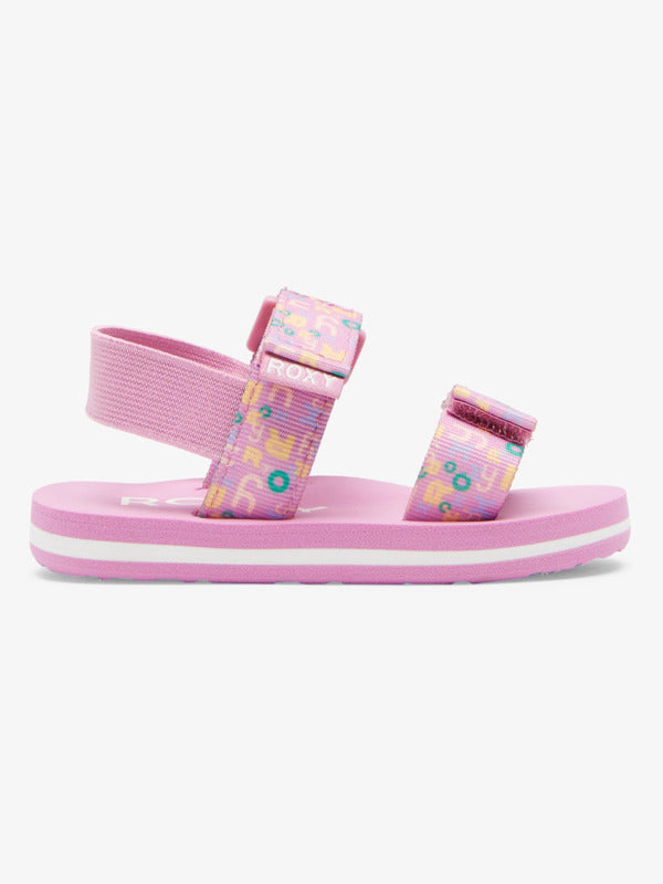 Chanclas Roxy Cage Pink Girls