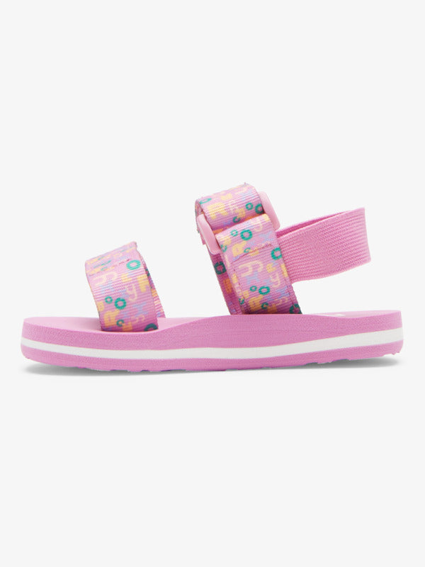 Chanclas Roxy Cage Pink Girls