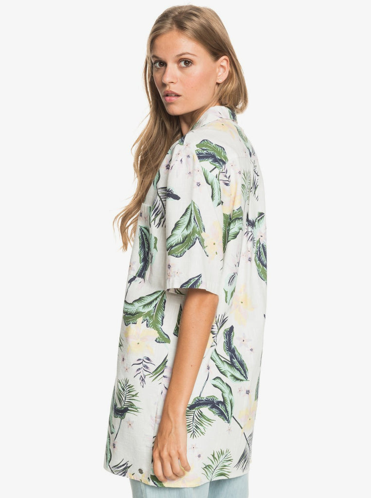 Camisa Roxy Caravan Of Sun Snow White Large Praslin