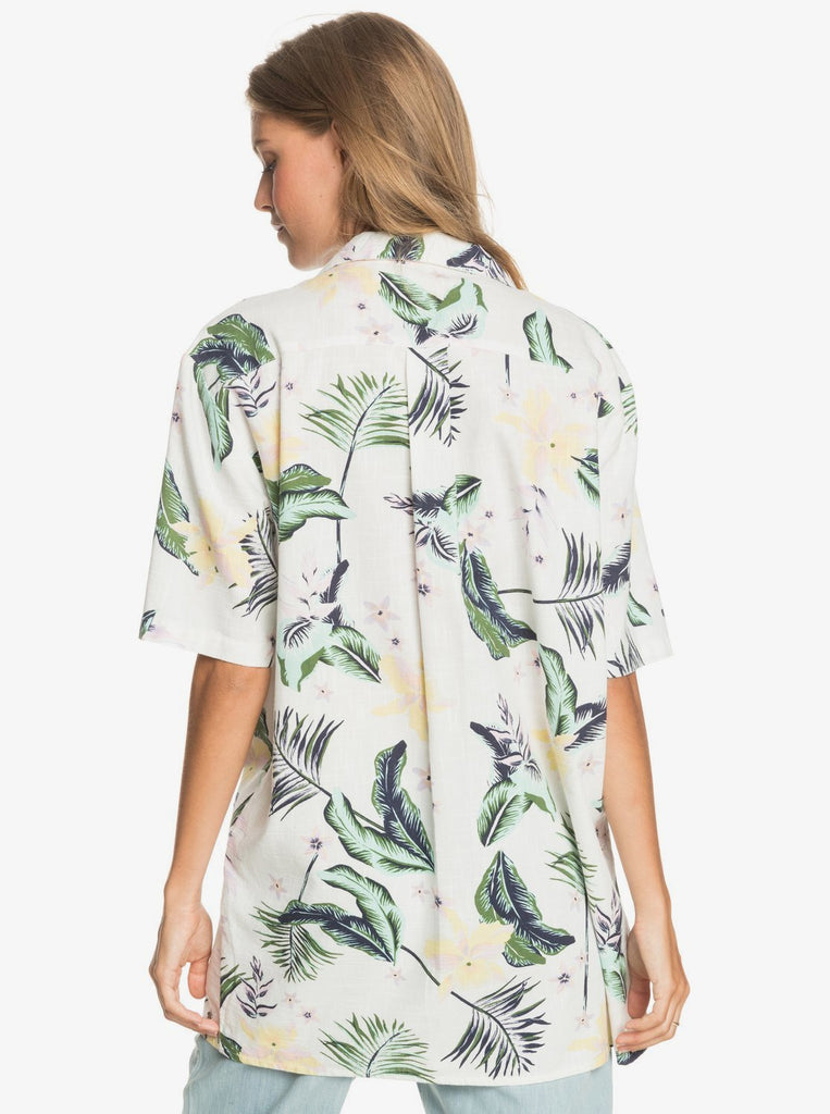 Camisa Roxy Caravan Of Sun Snow White Large Praslin