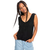 Camiseta sin mangas Roxy Sunday Breakfast Anthracite