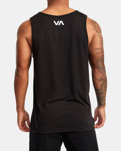 Camiseta Rvca Icon Tank Black