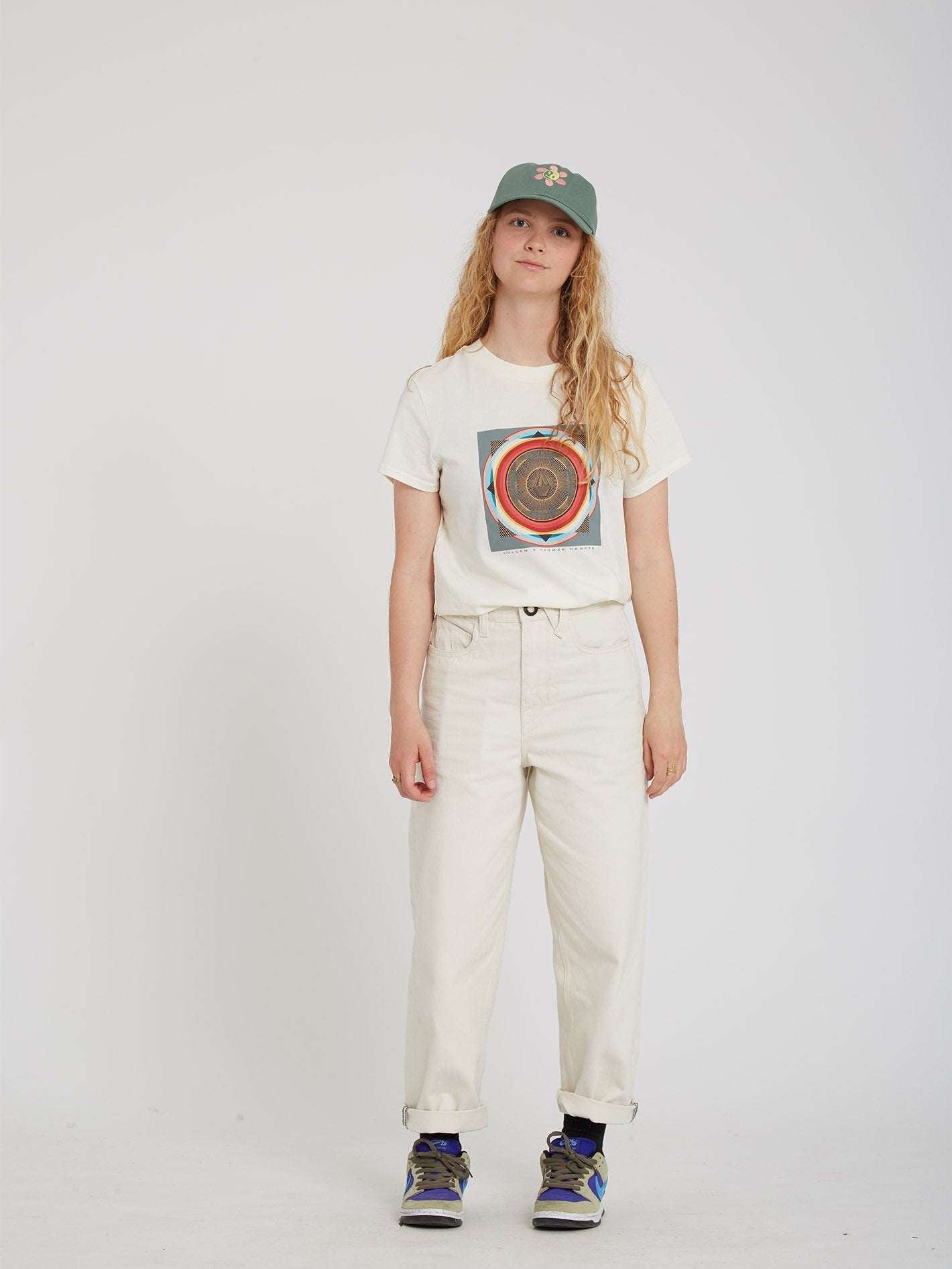 Camiseta Volcom Thomas Hooper Star White