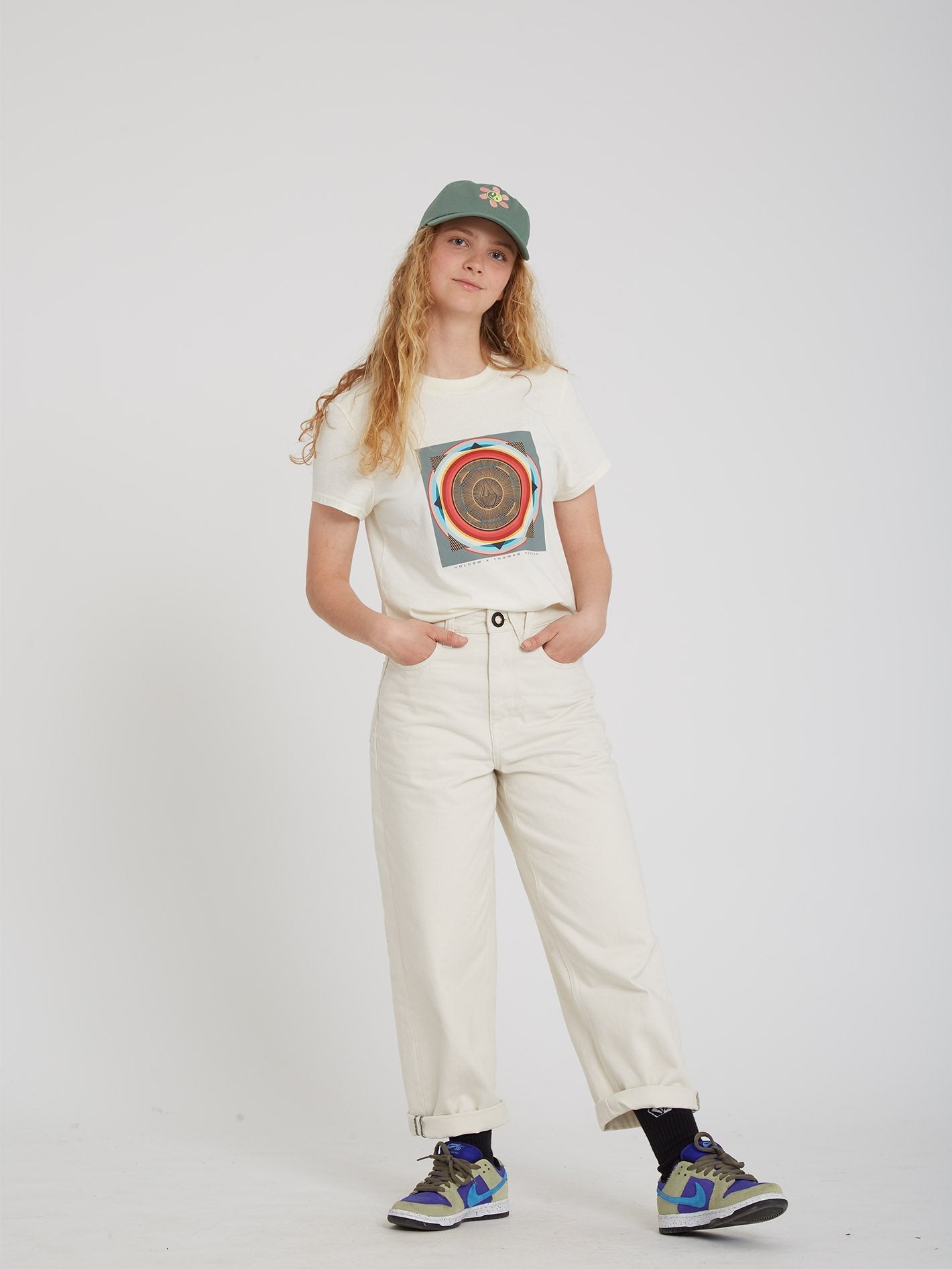 Camiseta Volcom Thomas Hooper Star White