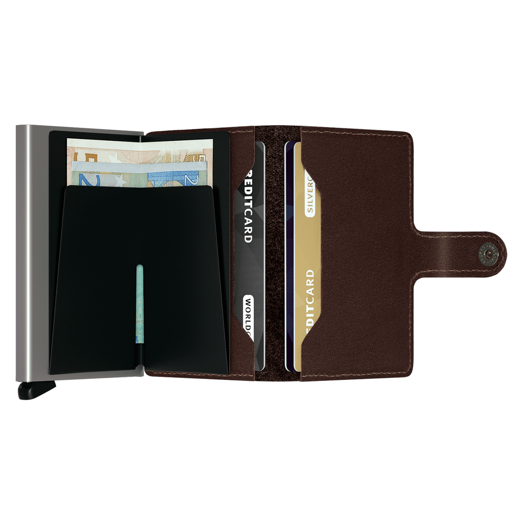 Cartera Secrid Miniwallet Original Dark Brown
