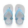 Chanclas Havaianas Baby Tradicional Light Blue