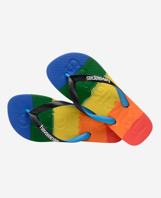 Chanclas Havaianas Top Logomania Multicolor Gradient Rainbow