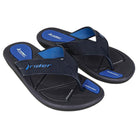 Chanclas RIDER R Line Plus II AD Black Blue para hombre tipo dedo con suela EVA cómoda y antideslizante para verano
