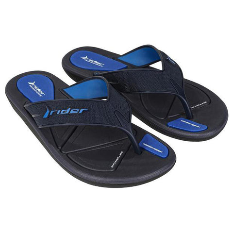 Chanclas Rider Spin Thong White/Grey/Orange