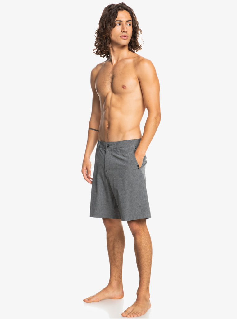 Bañador Quiksilver Híbrido Union 19´Heather Grey