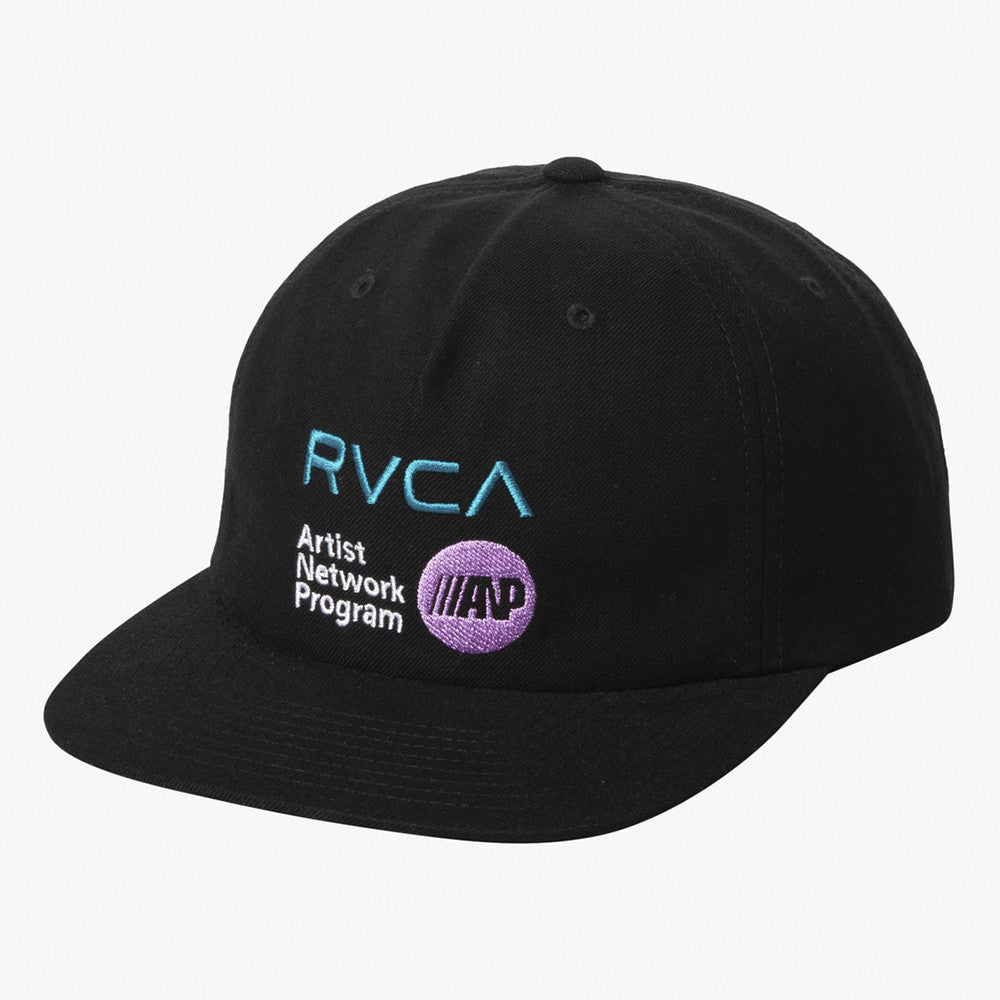 Gorra Rvca Anp Program Washed Black