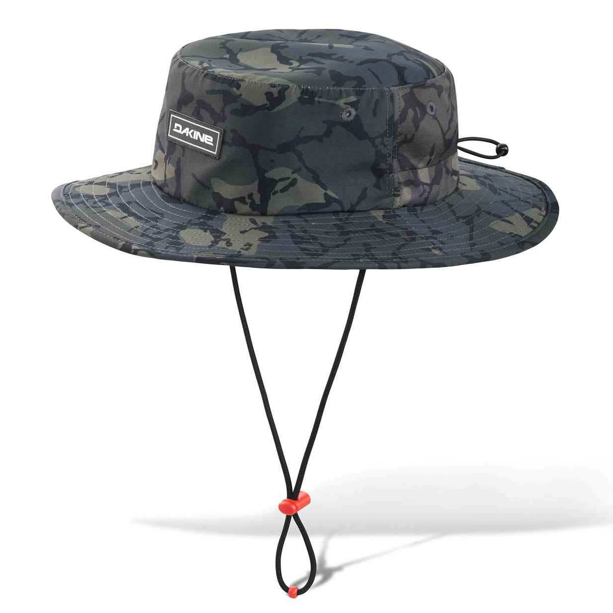 Gorro DAKINE No Zone Surf Hat Cascade Camo sombrero técnico para surf con ala semirrígida y cordón ajustable