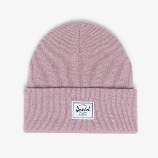 Gorro HERSCHEL Elmer Ash Rose rosa tipo beanie urbano unisex cómodo y cálido