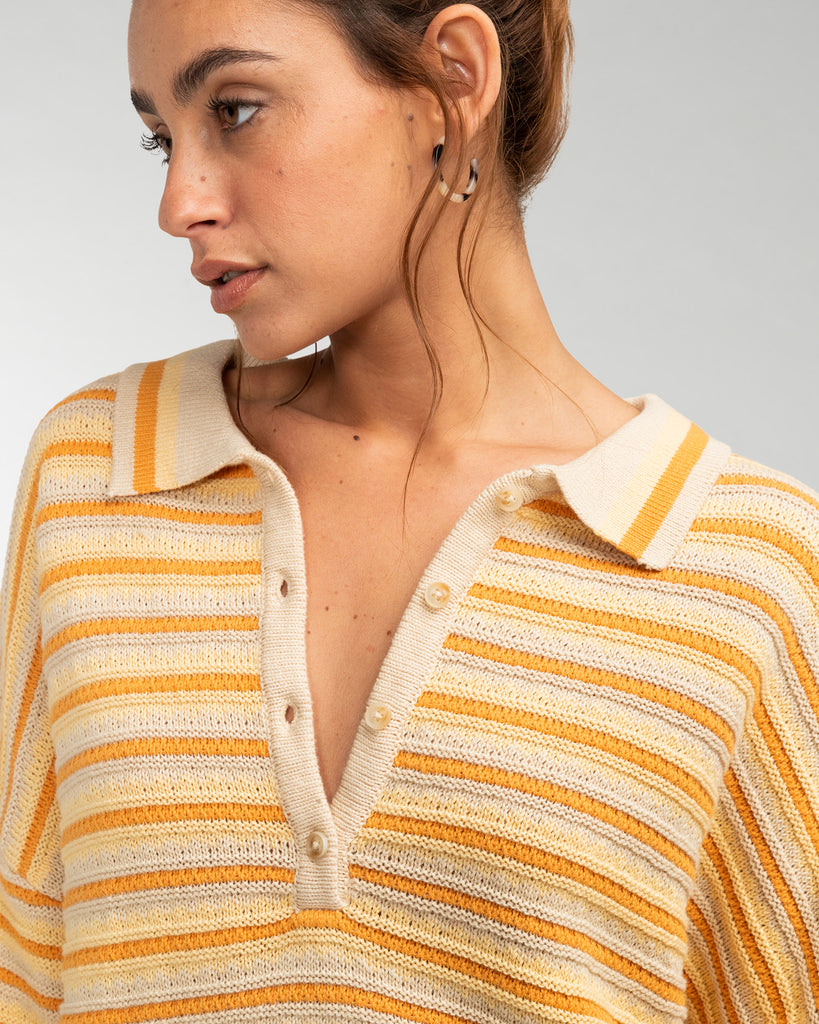 Jersey Billabong Today Stripes Marigold