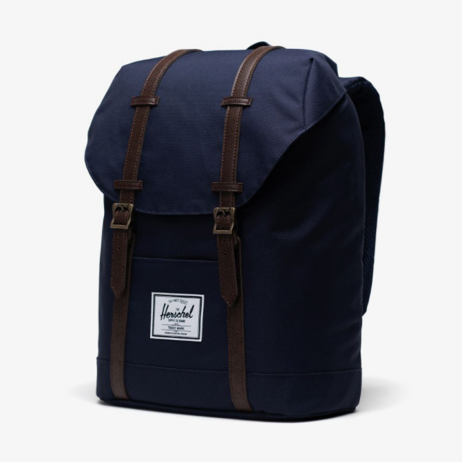 Mochila Herschel Retreat Peacoat / Chicory Coffee