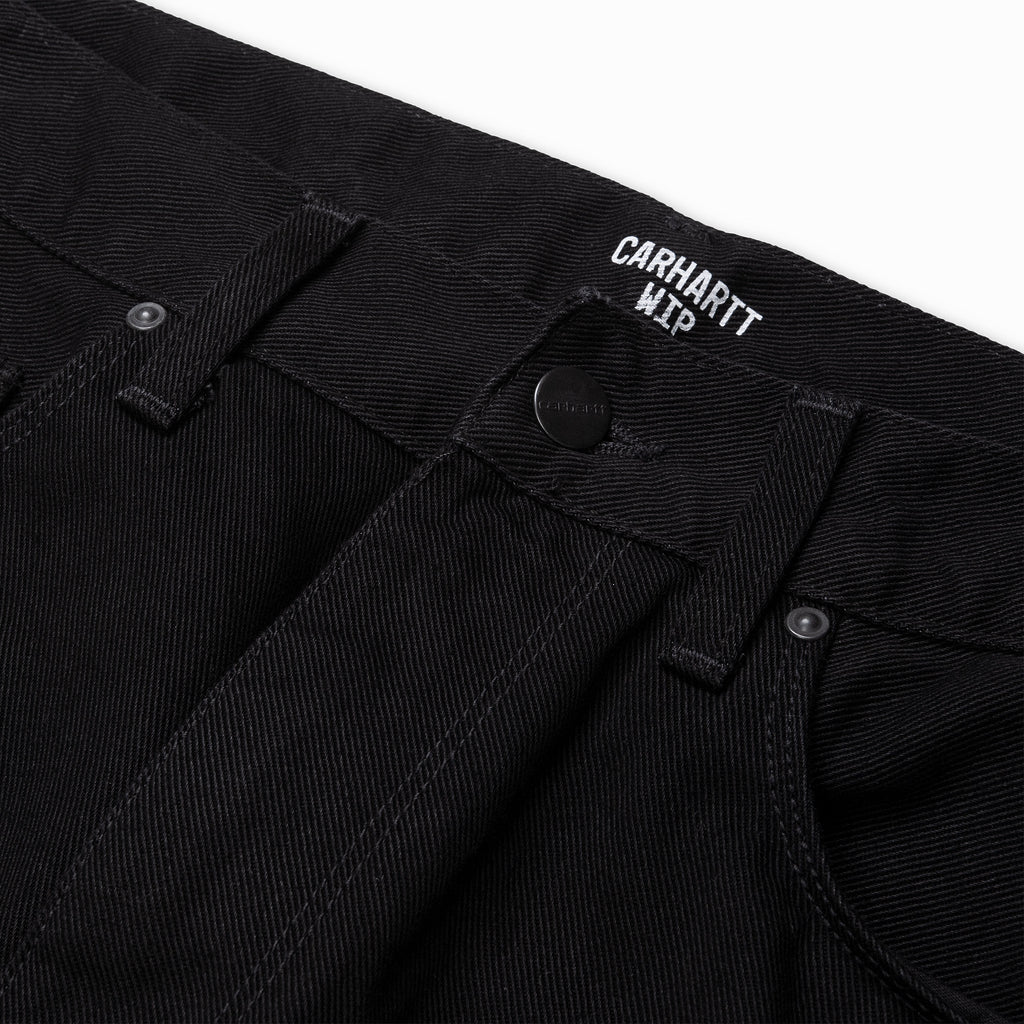 Pantalones Carhartt Wip Vicious Pant BLack One Wash