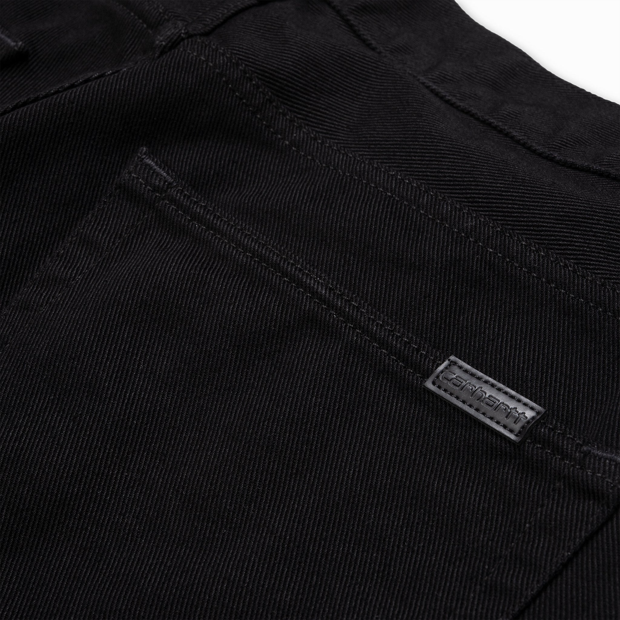 Pantalones Carhartt Wip Vicious Pant BLack One Wash