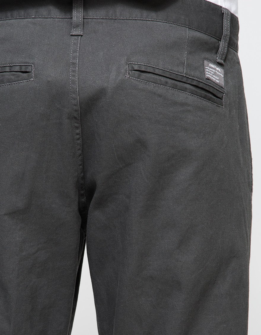 Pantalones Obey Working Man Graphite