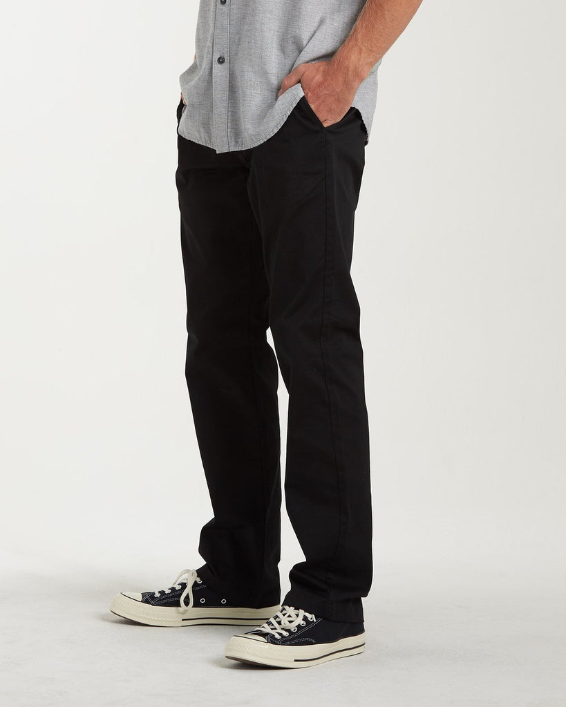 Pantalones Billabong Carter Strecht Chino Black