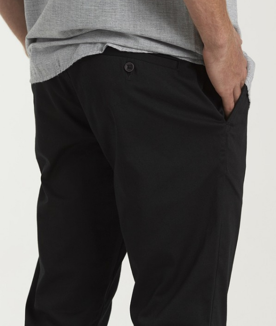 Pantalones Billabong Carter Strecht Chino Black