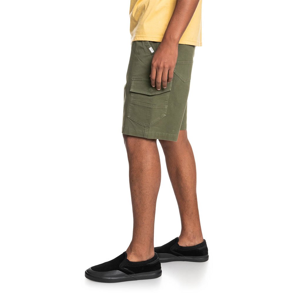 Bermudas Quiksilver Belted Army